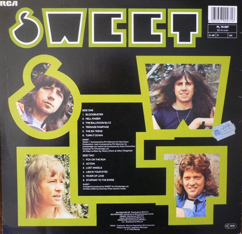 Sweet* - The Golden Greats (LP, Comp, RE)