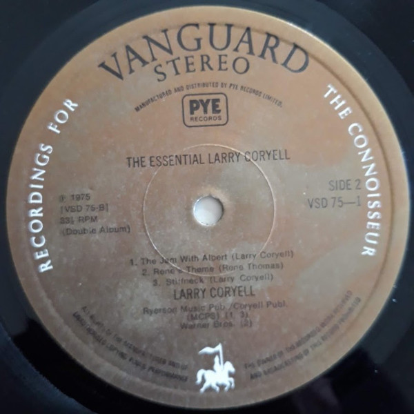 Larry Coryell - The Essential (2xLP, Album, Comp)