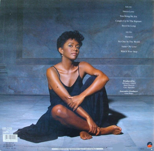 Anita Baker - Rapture (LP, Album)