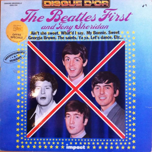 The Beatles And Tony Sheridan - First (LP, Comp, RE)