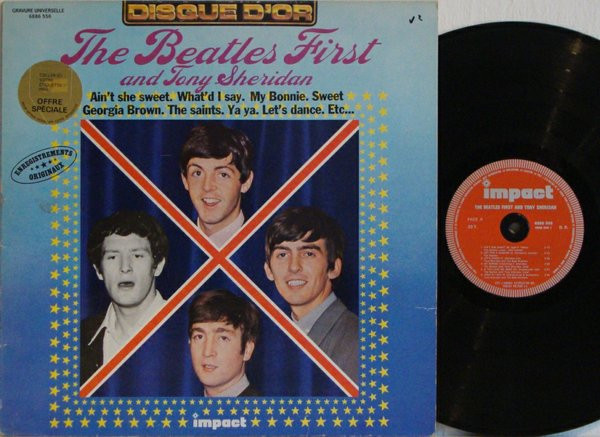 The Beatles And Tony Sheridan - First (LP, Comp, RE)