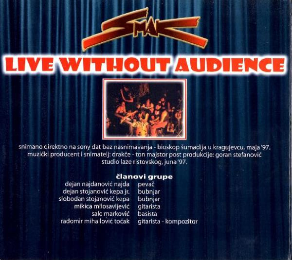 Smak (3) - Live Without Audience (2xCD, Album, RE)