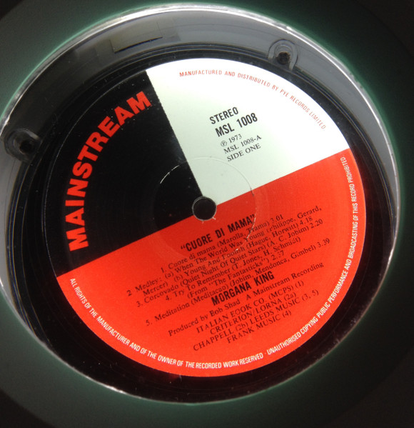 Morgana King - Cuore Di Mama (LP, Album)