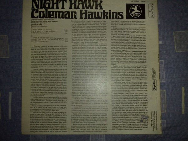 Coleman Hawkins With Eddie 