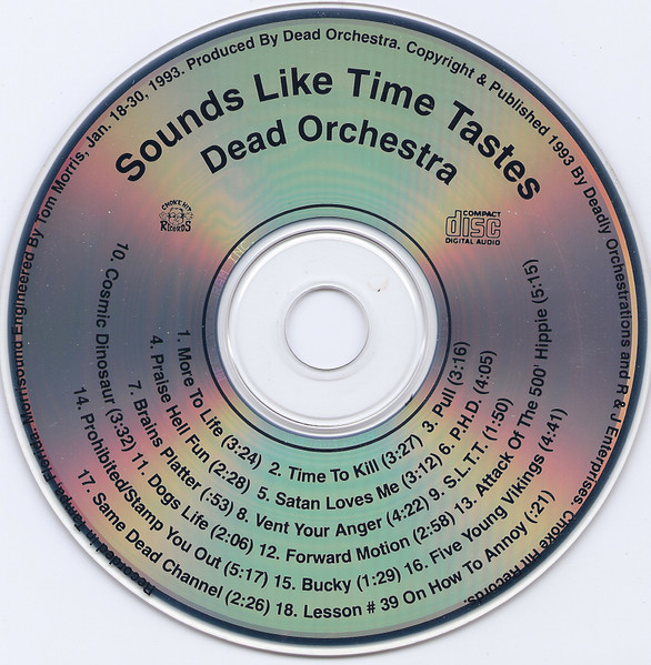 Dead Orchestra - Sounds Like Time Tastes (CD, Album)