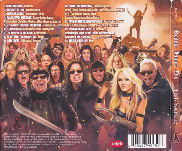 Various - Ronnie James Dio: This Is Your Life (CD, Comp, Dig)