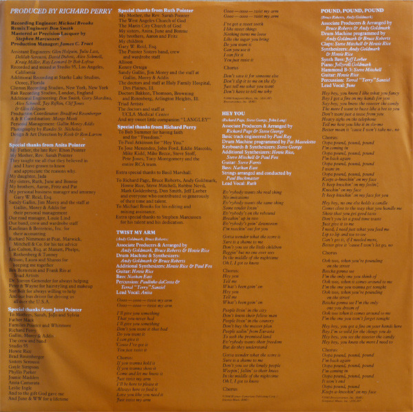 Pointer Sisters - Contact (LP, Album)