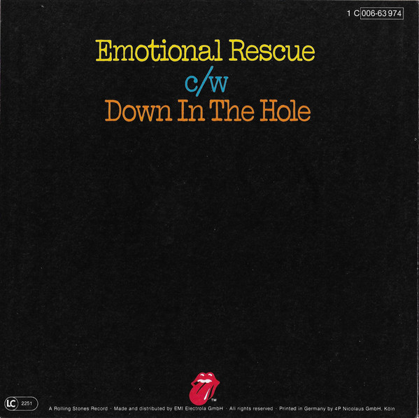 The Rolling Stones - Emotional Rescue (7