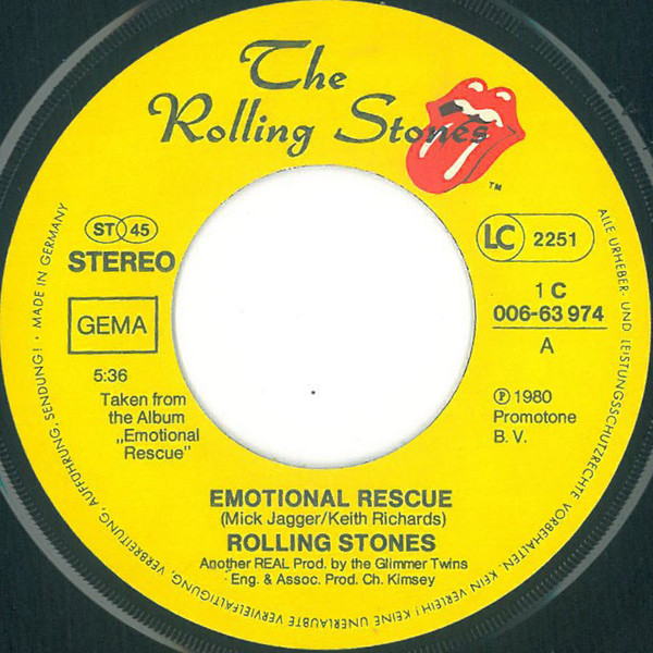 The Rolling Stones - Emotional Rescue (7