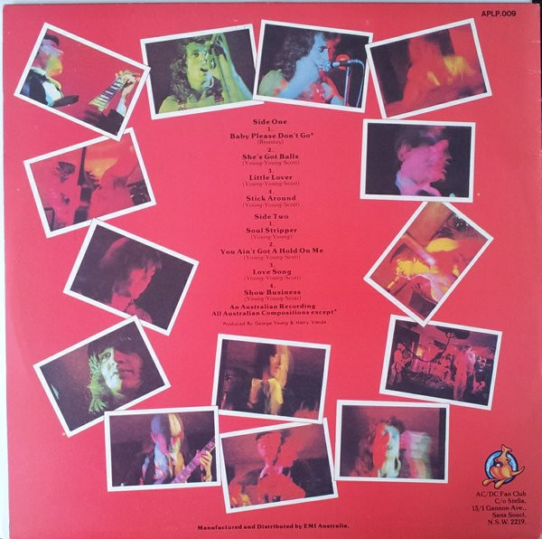 AC/DC - High Voltage (LP, Album, RE)
