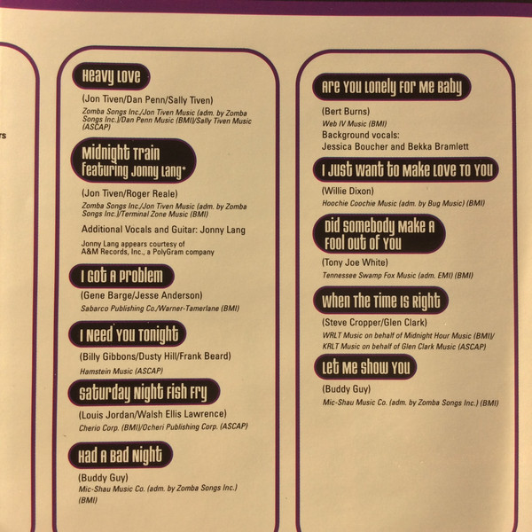 Buddy Guy - Heavy Love (CD, Album)