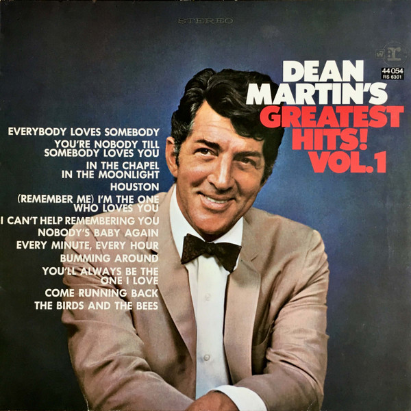 Dean Martin - Dean Martin's Greatest Hits! Vol. 1 (LP, Comp, RE)