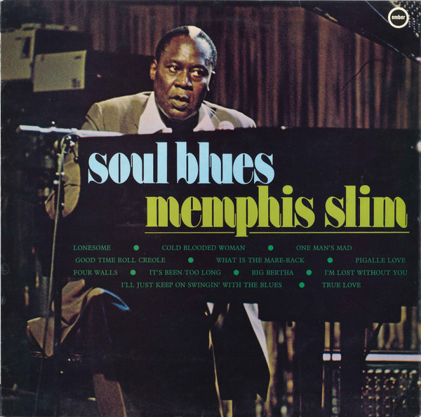 Memphis Slim - Soul Blues (LP, Album, RE)