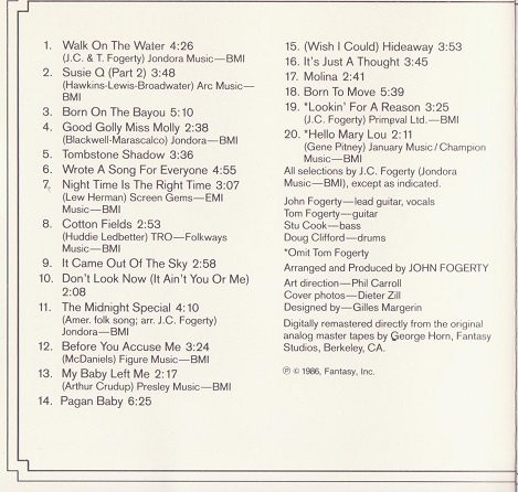 Creedence Clearwater Revival - Chronicle Volume Two (CD, Comp, RE, RM)