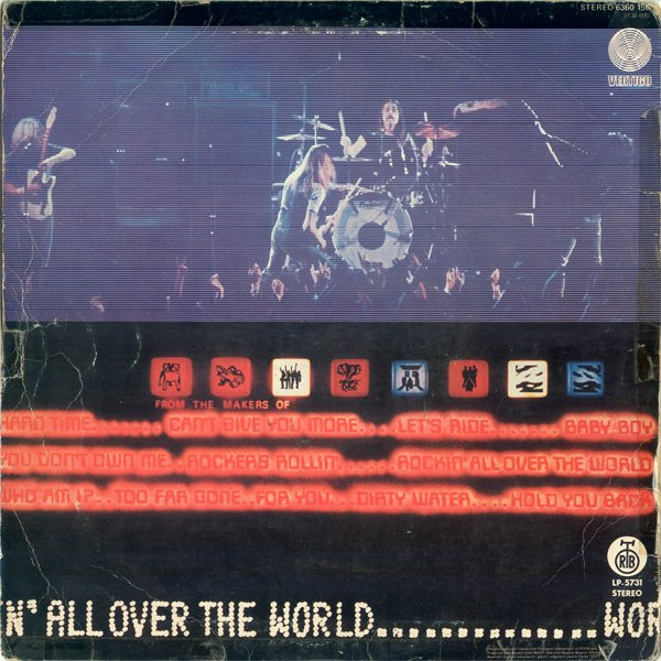 Status Quo - Rockin' All Over The World (LP, Album, RP)