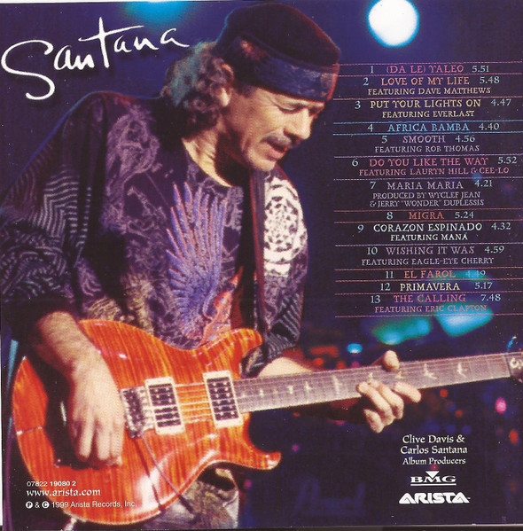Santana - Supernatural (CD, Album)