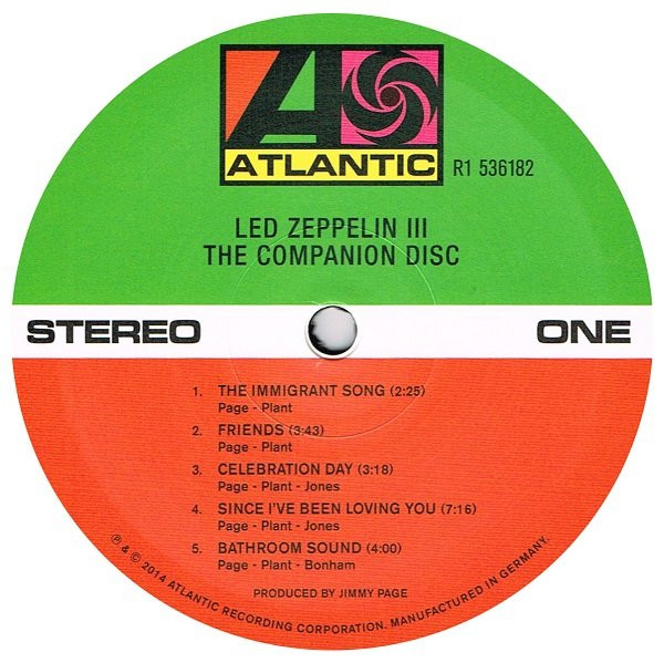 Led Zeppelin - Led Zeppelin III (LP, Album, RE, RM, 180 + LP, Album, 180 + Dlx, Tri)