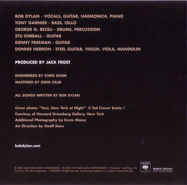 Bob Dylan - Modern Times (CD, Album)