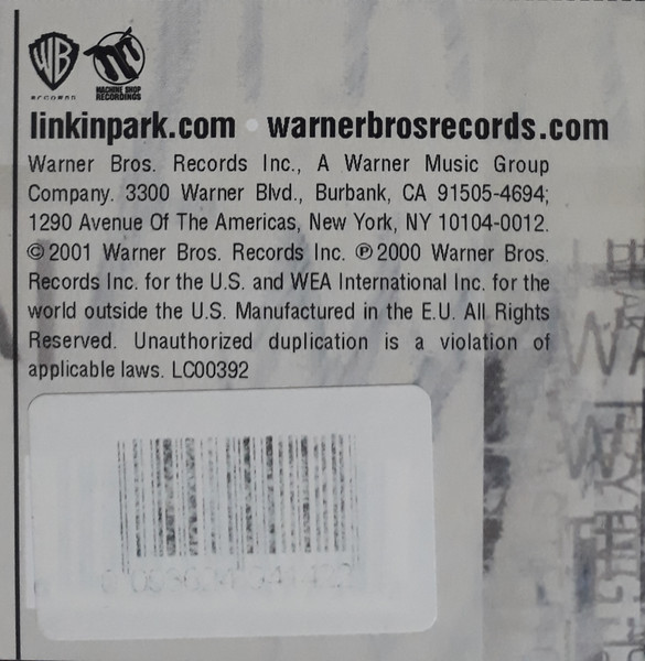 Linkin Park - Hybrid Theory (LP, Album, RE, Gat)