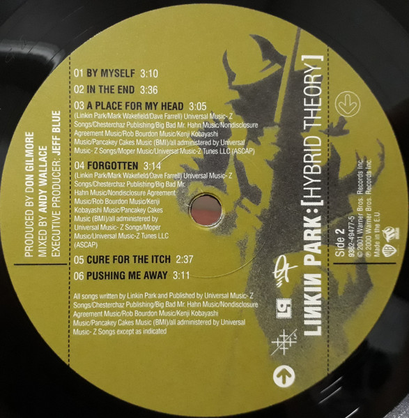 Linkin Park - Hybrid Theory (LP, Album, RE, Gat)