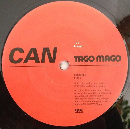 Can - Tago Mago (2xLP, Album, RE, RM, Gat)