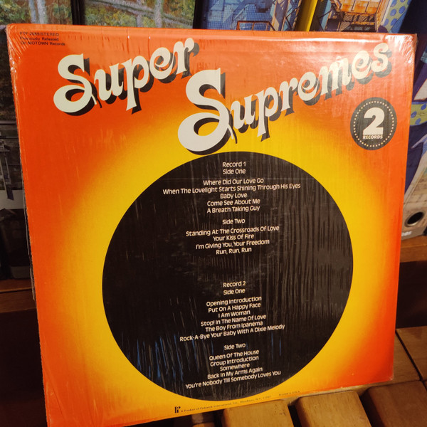 The Supremes - Super Supremes (2xLP, Comp, RE)