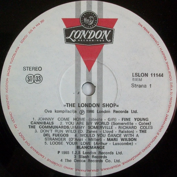 Various - The London Shop (LP, Comp)