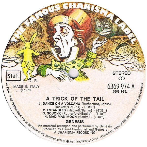 Genesis - A Trick Of The Tail (LP, Album, Gat)