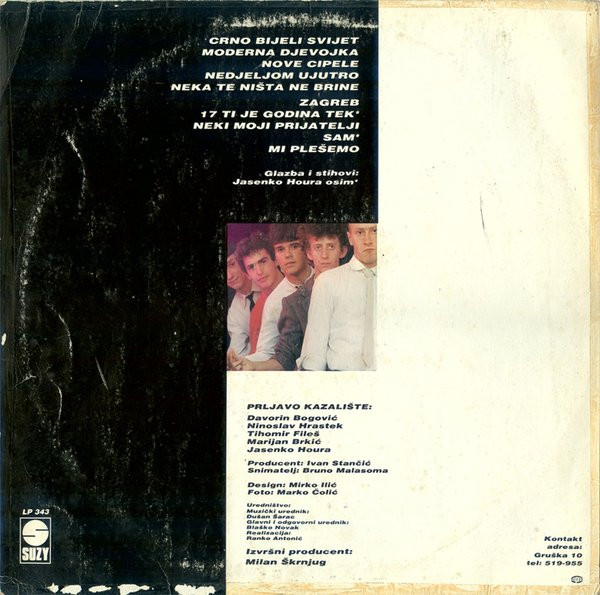 Prljavo Kazalište - Crno Bijeli Svijet (LP, Album, RP)