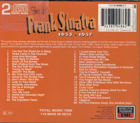 Frank Sinatra - This Is Frank Sinatra 1953-1957 (2xCD, Comp)