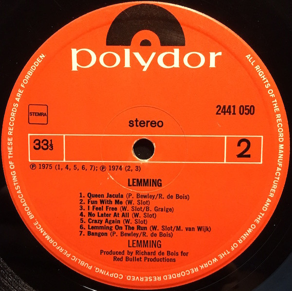 Lemming - Lemming (LP, Album)