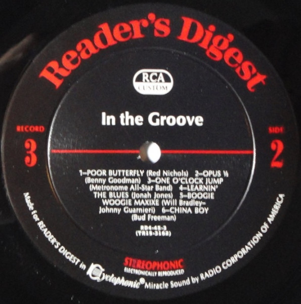 Various - In The Groove (The Masters Of Swing Play Their Greatest Music) (6xLP + Box, Comp)
