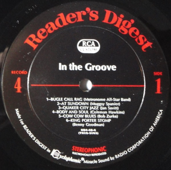 Various - In The Groove (The Masters Of Swing Play Their Greatest Music) (6xLP + Box, Comp)
