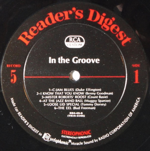 Various - In The Groove (The Masters Of Swing Play Their Greatest Music) (6xLP + Box, Comp)