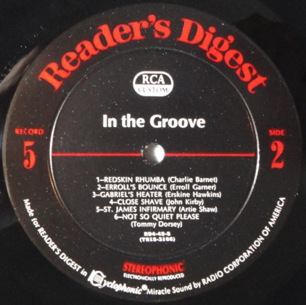 Various - In The Groove (The Masters Of Swing Play Their Greatest Music) (6xLP + Box, Comp)