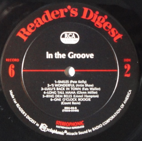 Various - In The Groove (The Masters Of Swing Play Their Greatest Music) (6xLP + Box, Comp)
