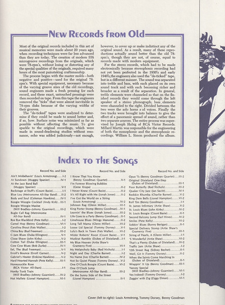 Various - In The Groove (The Masters Of Swing Play Their Greatest Music) (6xLP + Box, Comp)