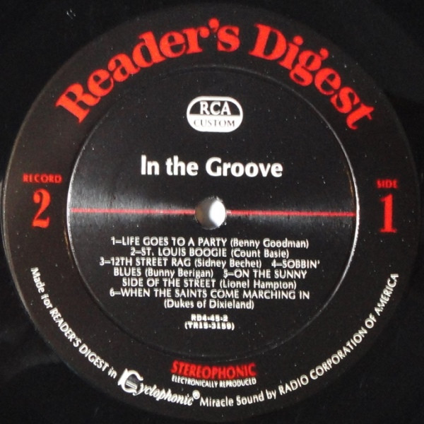 Various - In The Groove (The Masters Of Swing Play Their Greatest Music) (6xLP + Box, Comp)