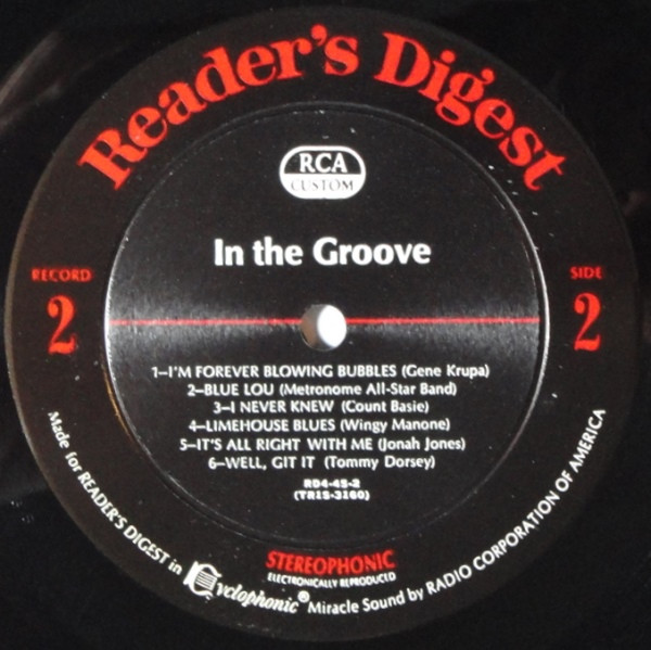 Various - In The Groove (The Masters Of Swing Play Their Greatest Music) (6xLP + Box, Comp)