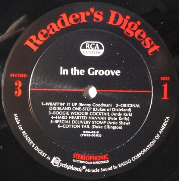 Various - In The Groove (The Masters Of Swing Play Their Greatest Music) (6xLP + Box, Comp)