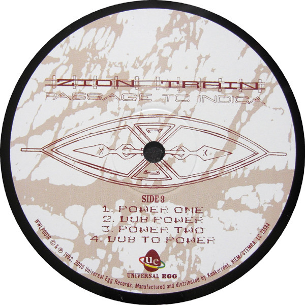 Zion Train - Passage To Indica (2xLP, Album, RE, RM)