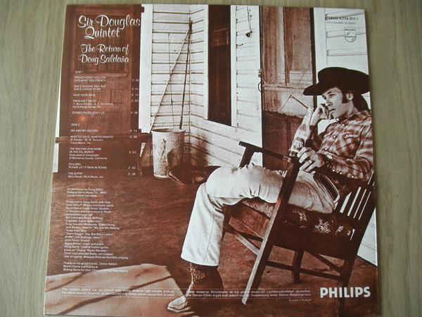 Sir Douglas Quintet - The Return Of Doug Saldaña (LP, Album)