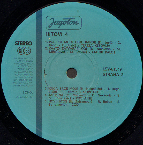 Various - Hitovi 4 (LP, Comp)