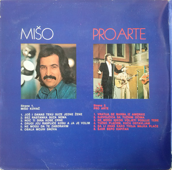 Mišo* / Pro Arte (2) / Kićo* / Duško* - Najveći Uspjesi Četvorice Najvećih (2xLP, Comp)