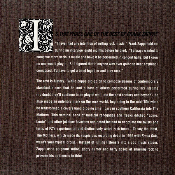 Frank Zappa - Strictly Commercial (The Best Of Frank Zappa) (CD, Comp)