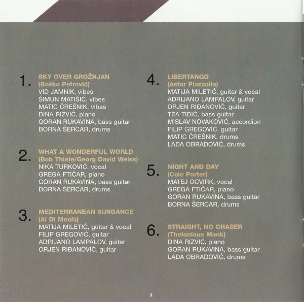 Various - Sky Over Grožnjan - The Future Of Croatian Jazz (CD, Comp)