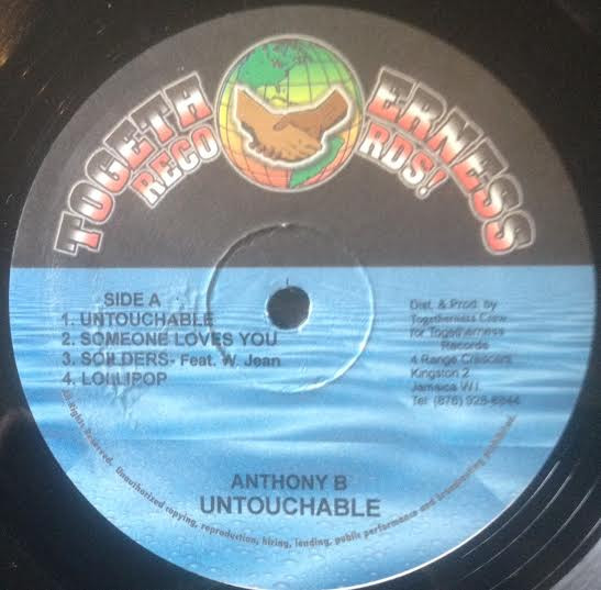 Anthony B - Untouchable (LP, Album)