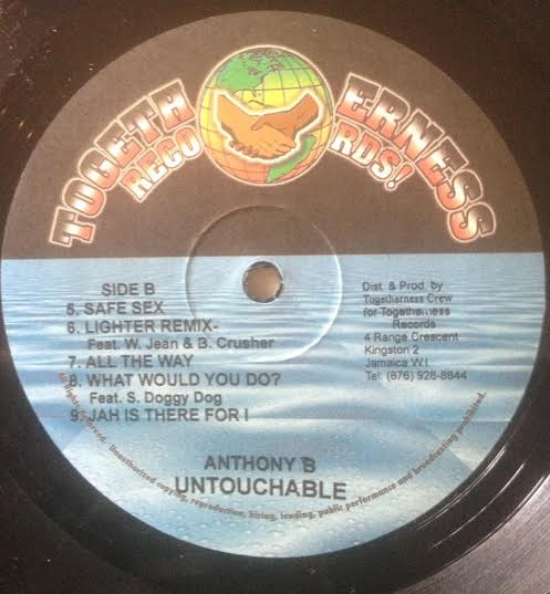 Anthony B - Untouchable (LP, Album)