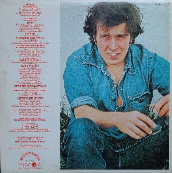 Don McLean - Prime Time (LP, Album)