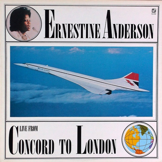 Ernestine Anderson - Live From Concord To London (LP, Album)
